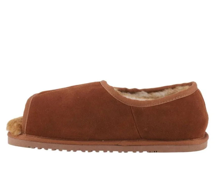 APMA Open Toe Wrap Mens Slippers|Lamo Footwear New