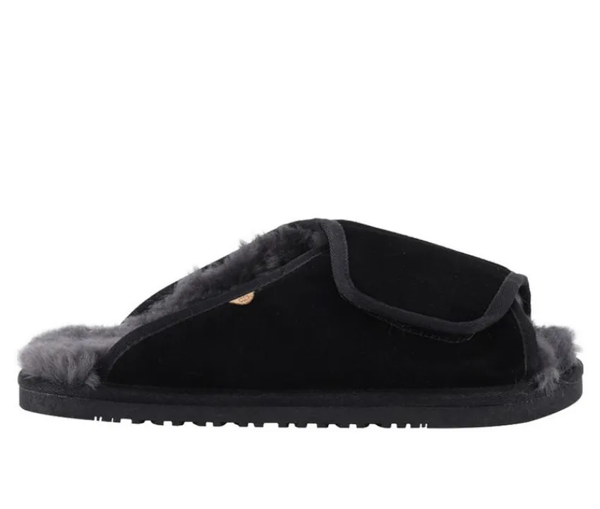 Lamo Footwear Men's|Slippers>APMA Slide Wrap Mens Slippers