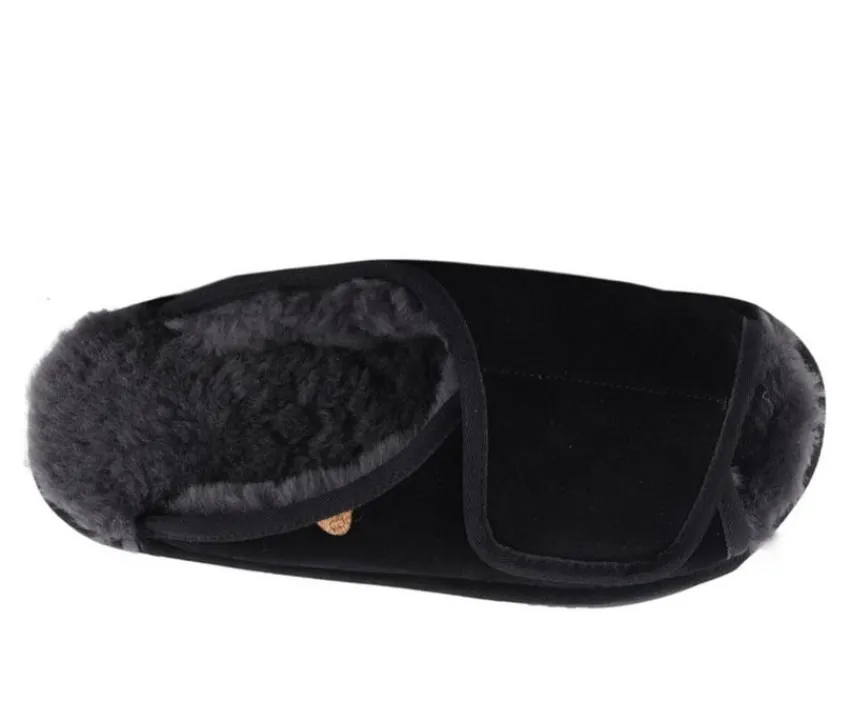 Lamo Footwear Men's|Slippers>APMA Slide Wrap Mens Slippers