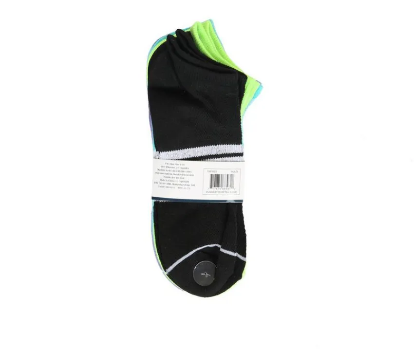 LEGALE Socks>6pk Sport Stripe Lowcut Socks Socks