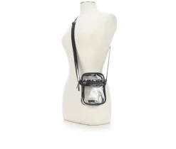 Clear Vinyl Dome Crossbody Handbag|Madden Girl