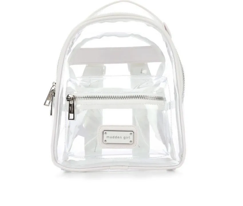 Clear Vinyl Mini Backpack|Madden Girl