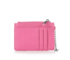 Madden Girl Wallets|Handbags>Croco/Pu Zip Wallet