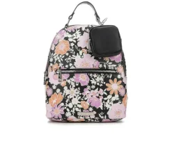 Flower with Pouch Backpack|Madden Girl Best
