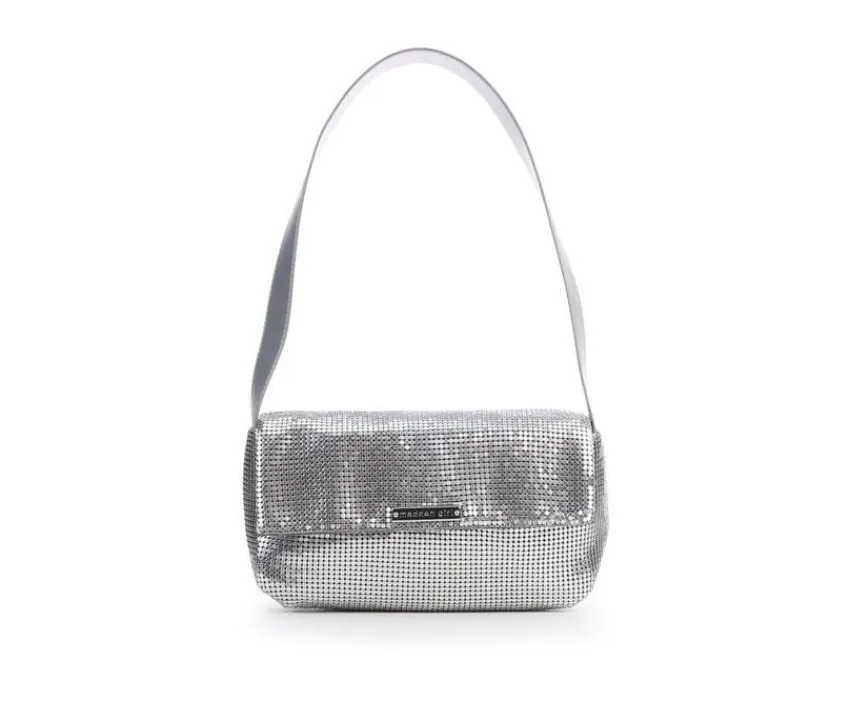 Madden Girl Clutches & Evening Bags|Handbags>Metal Mesh Shoulder Bag Handbag