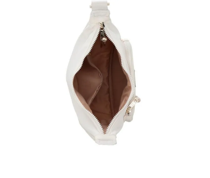 Madden Girl Handbags>Nylon Cresecent Handbag