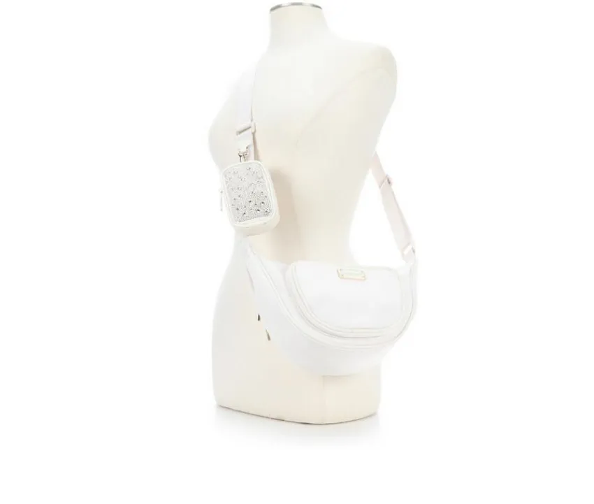 Madden Girl Handbags>Nylon Cresecent Handbag