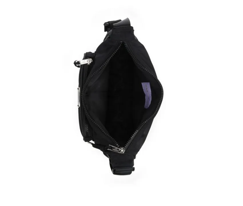 Madden Girl Handbags>Nylon Cresecent Handbag
