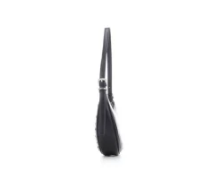 PU Hardware Crescent Handbag|Madden Girl Online