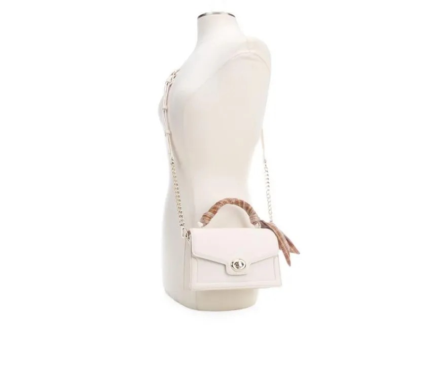 PU Top Handle With Scarf Handbag|Madden Girl New