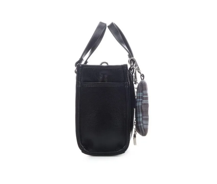 PU Tote Charms Handbag|Madden Girl Hot