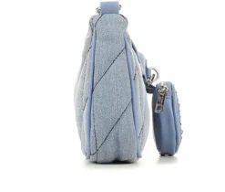 Quilted Denim HOBO Handbag|Madden Girl Clearance