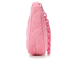 Madden Girl Handbags>Quilted Denim HOBO Handbag