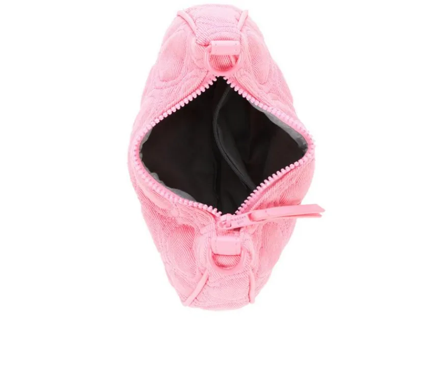 Madden Girl Handbags>Quilted Denim HOBO Handbag