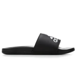 Men's Adilette Cloudfoam + Logo Sport Slides|Adidas Clearance
