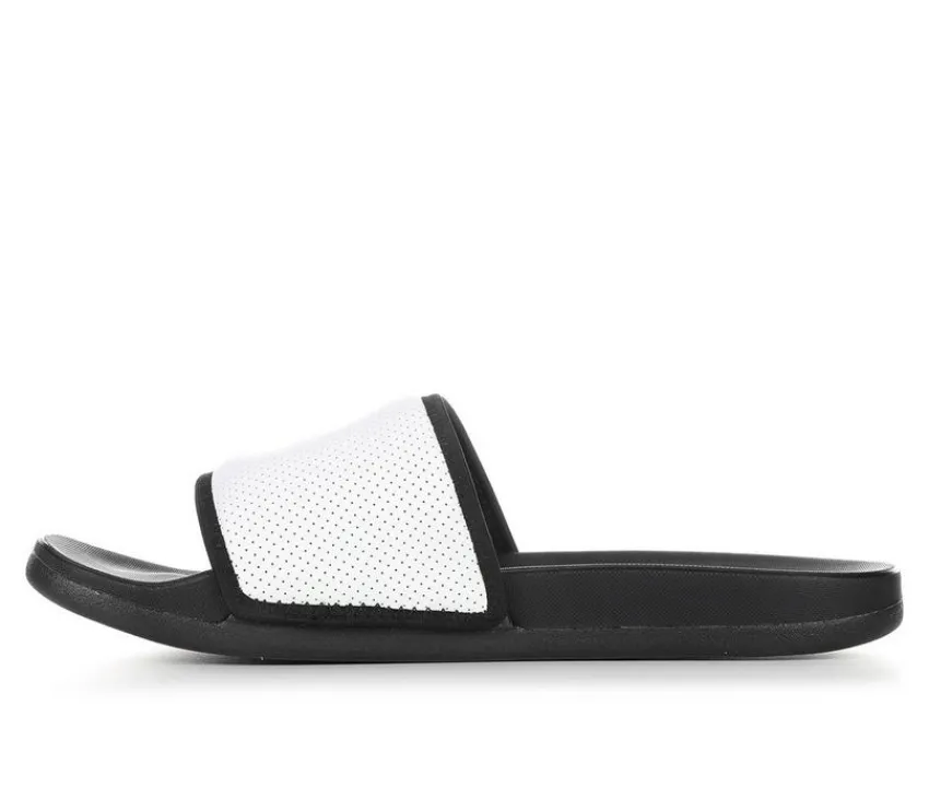 Adidas Sandals>Men's Adilette Cloudfoam + Logo Sport Slides