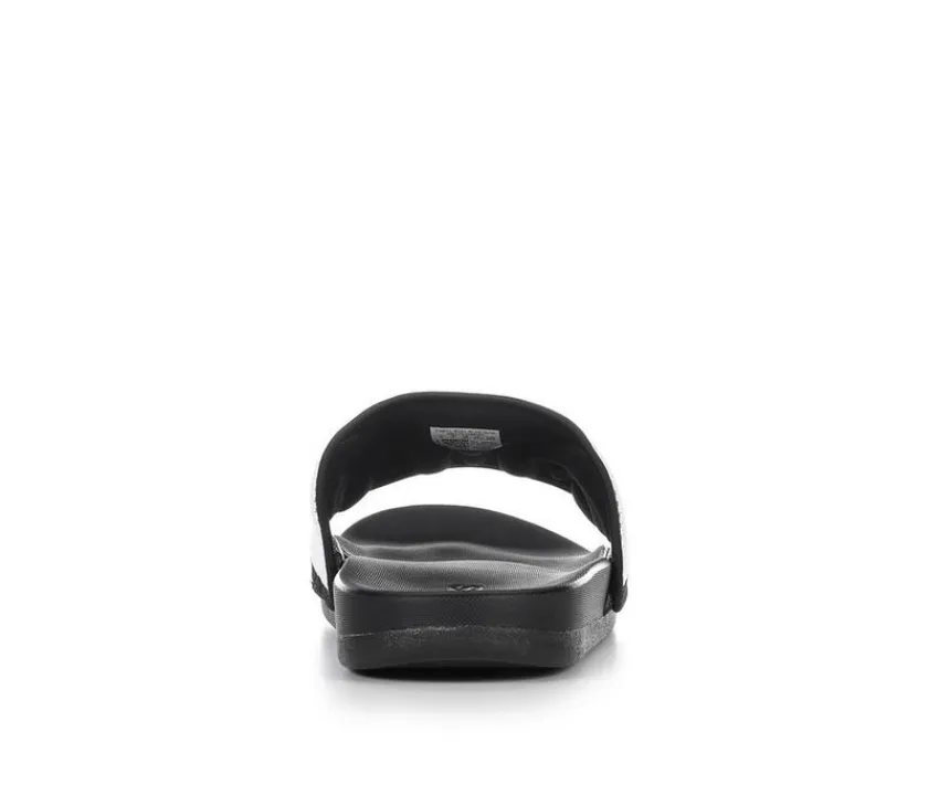 Adidas Sandals>Men's Adilette Cloudfoam + Logo Sport Slides