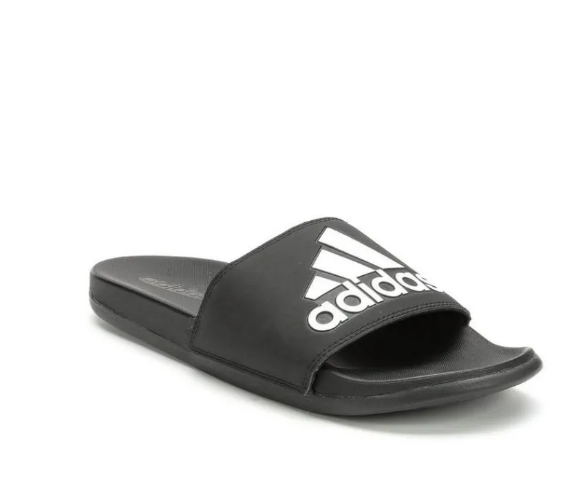 Adidas Sandals>Men's Adilette Cloudfoam + Logo Sport Slides