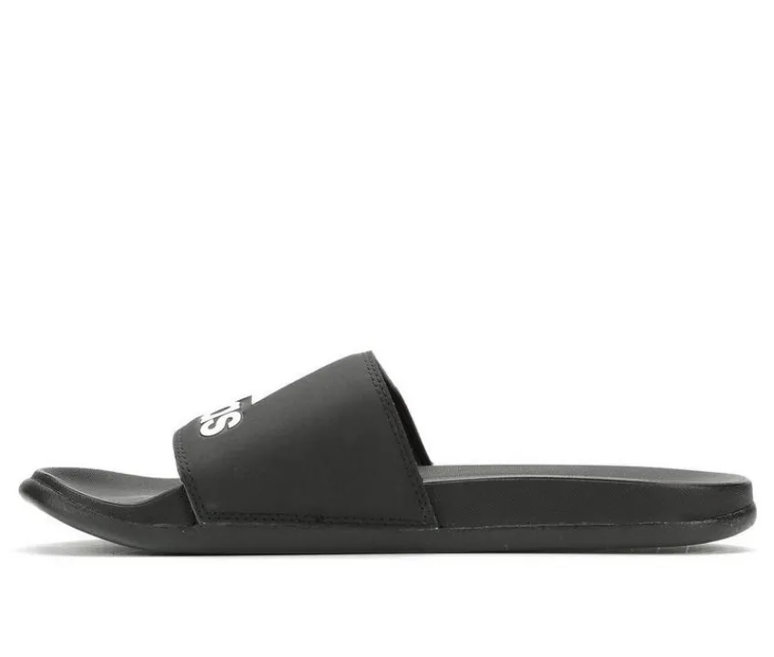 Adidas Sandals>Men's Adilette Cloudfoam + Logo Sport Slides