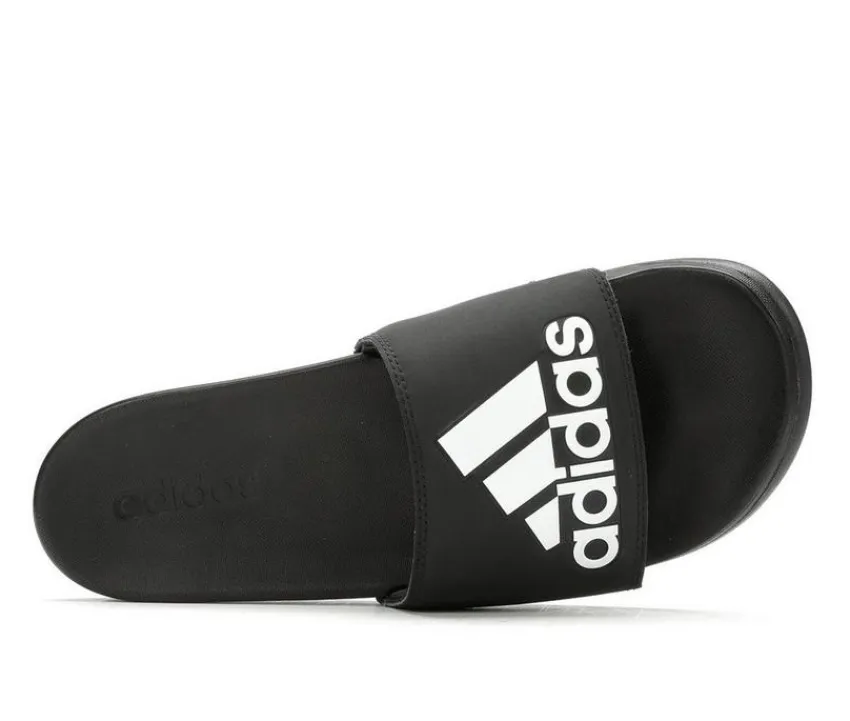 Adidas Sandals>Men's Adilette Cloudfoam + Logo Sport Slides