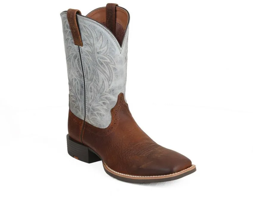 Men's Sport Western Wide Square Toe Cowboy Boots|Ariat Discount