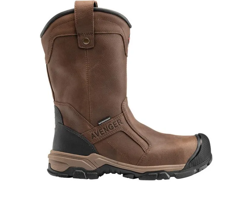 Men's Ripsaw Wellington Work Boots|Avenger Work Boots Clearance