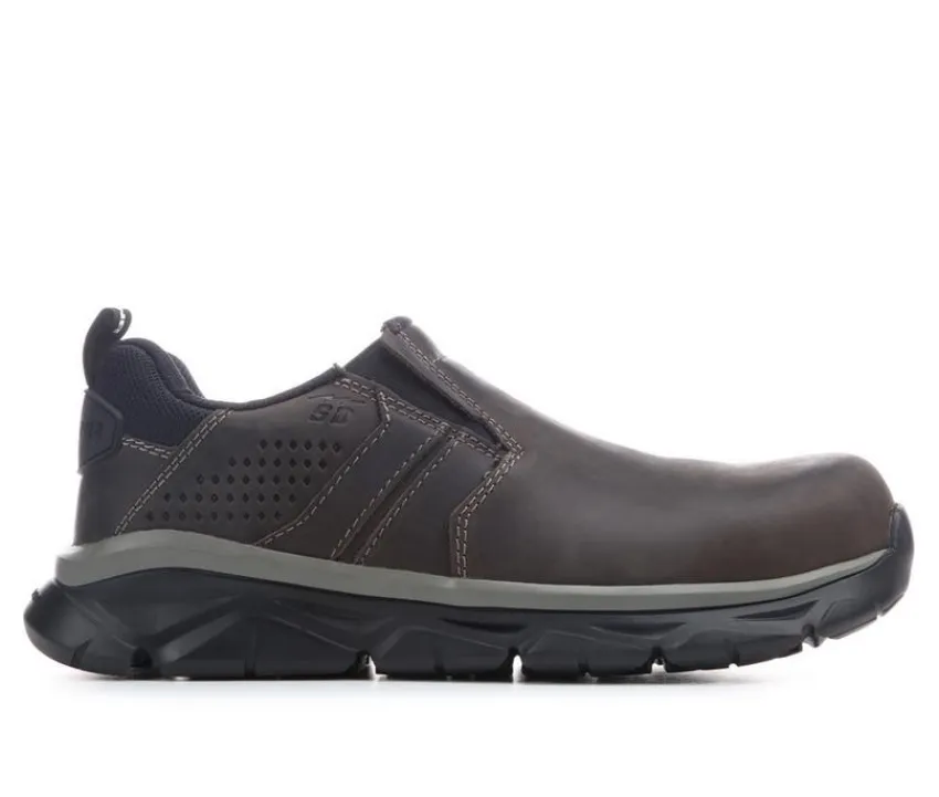 Men's CA1982 Comp Toe ESD Slip On Work Shoes|Carolina Boots Hot