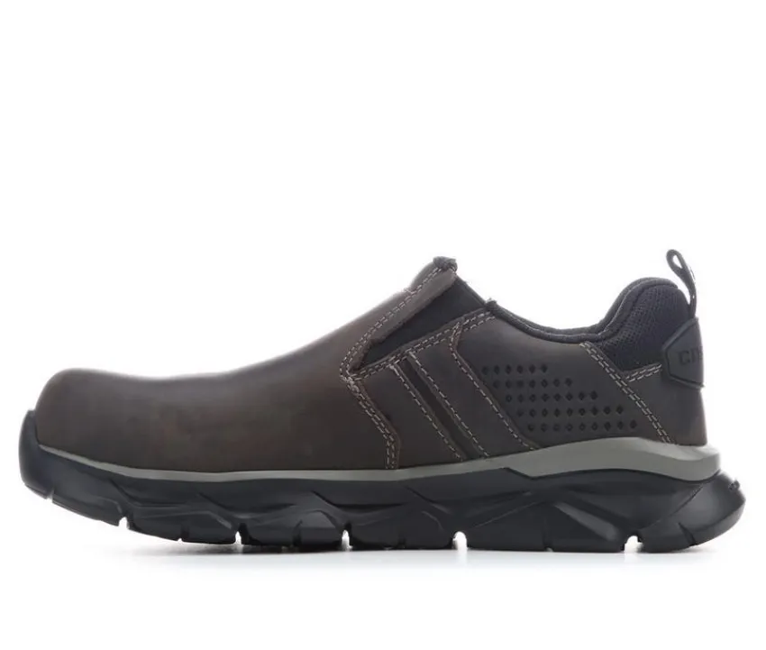 Men's CA1982 Comp Toe ESD Slip On Work Shoes|Carolina Boots Hot