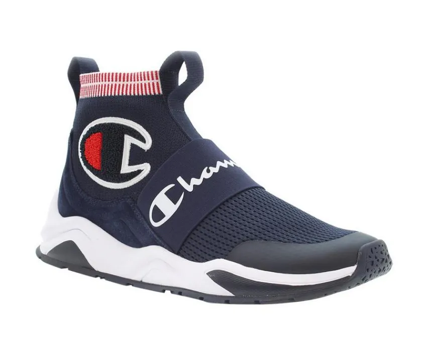Men's Rally Pro High-Top Slip On Sneakers|Champion New
