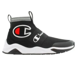 Champion Fashion & Lifestyle|Athletic & Sneakers>Men's Rally Pro High-Top Slip On Sneakers
