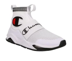 Champion Fashion & Lifestyle|Athletic & Sneakers>Men's Rally Pro High-Top Slip On Sneakers