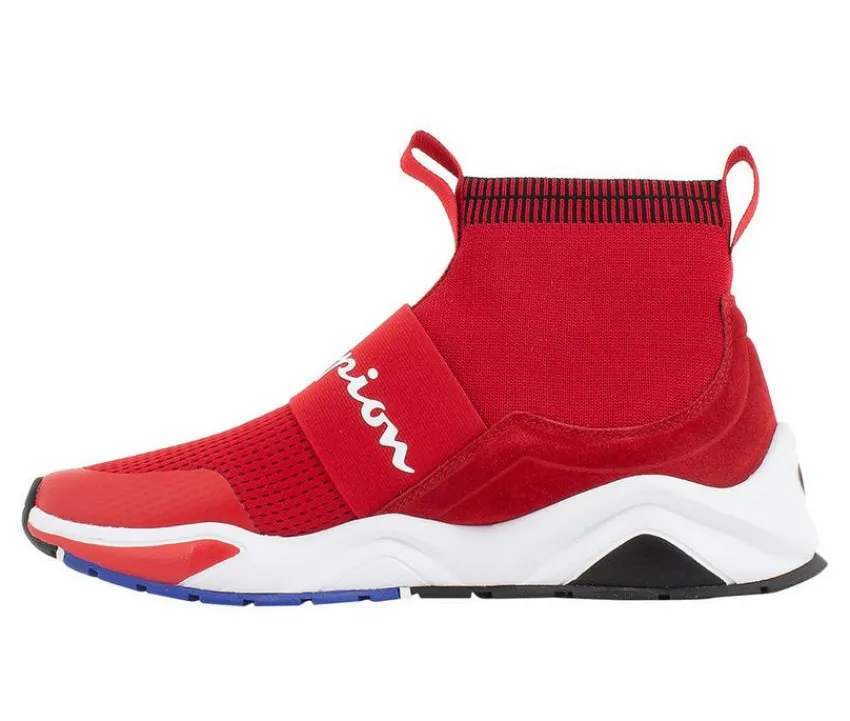 Champion Fashion & Lifestyle|Athletic & Sneakers>Men's Rally Pro High-Top Slip On Sneakers