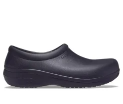 Men's Mens On The Clock Literide Slip On Safety Shoes|Crocs Work New