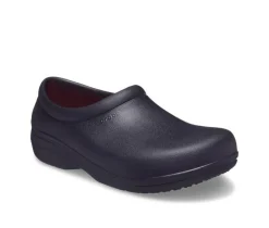 Men's Mens On The Clock Literide Slip On Safety Shoes|Crocs Work New