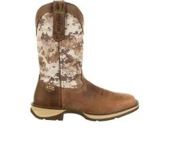 Durango Cowboy & Western|Boots>Men's Rebel Desert Camo Pull-on Western Cowboy Boots