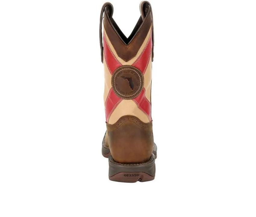Men's Rebel Florida State Flag Western Boot|Durango Hot