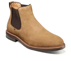 Florsheim Chukka & Chelsea|Boots>Men's Anthem Plain Toe Gore Boot Chelsea Boots
