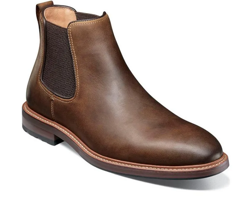 Men's Anthem Plain Toe Gore Boot Chelsea Boots|Florsheim Discount
