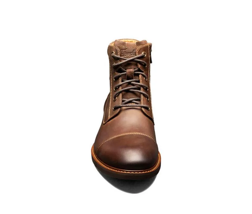 Florsheim Casual|Boots>Men's Chalet Cap Toe Lace Boots