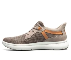 Men's Fleet Knit Elastic Lace Slip On Loafers|Florsheim New