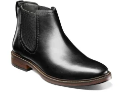 Florsheim Casual|Chukka & Chelsea>Men's Forge Plain Toe Gore Dress Boots