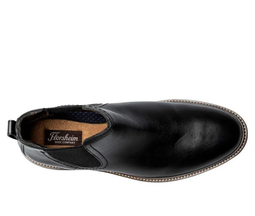 Florsheim Casual|Chukka & Chelsea>Men's Forge Plain Toe Gore Dress Boots
