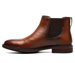 Men's Forge Plain Toe Gore Dress Boots|Florsheim New