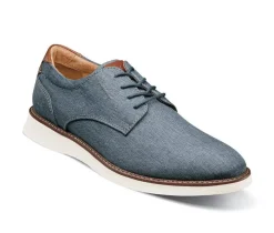 Men's Launch Canvas Plain Toe Loafers|Florsheim Online