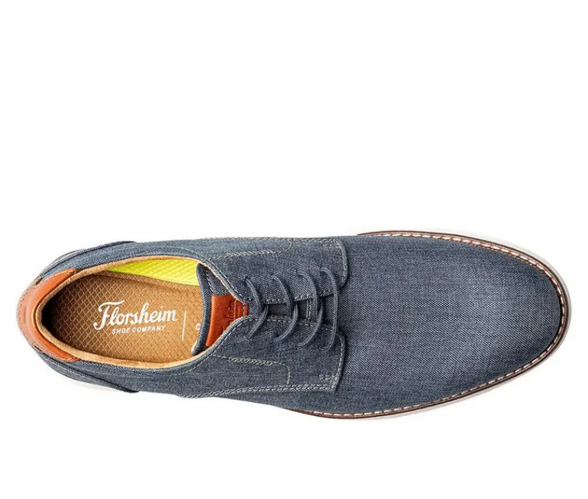 Men's Launch Canvas Plain Toe Loafers|Florsheim Online