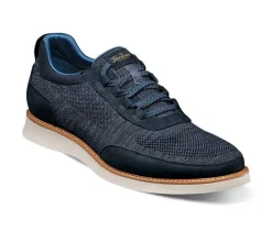 Florsheim Dress|Casual>Men's Launch Knit Elastic Lace So Dress Shoes