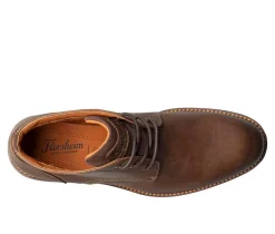 Men's Lodge Plain Toe 3 Eye Chukka Boot Dress Shoes|Florsheim Hot