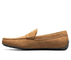 Men's Motor Smooth Moc Toe Penny Loafers|Florsheim New