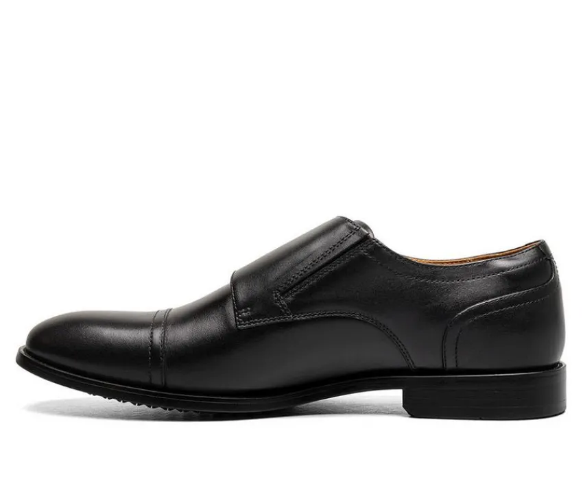 Men's Rucci Cap Toe Double Monk Strap Dress Shoes|Florsheim