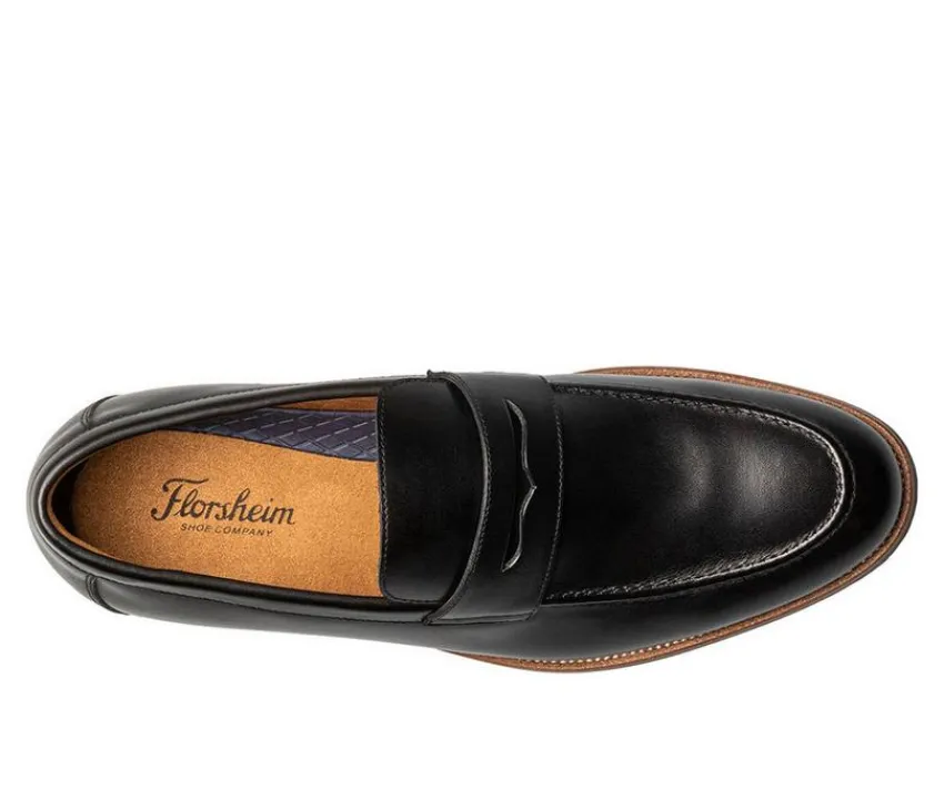 Men's Rucci Moc Toe Penny Dress Loafers|Florsheim Sale